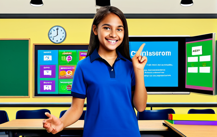 Interactive Classroom Game**

"A vibrant classroom scene featuring teenagers fully clothed and engaged in a Kahoot! game on a large screen, safe for work, appropriate content. The teacher, in professional attire, is smiling and encouraging. Brightly colored classroom decorations, perfect anatomy, natural pose, well-formed hands, proper finger count, family-friendly learning environment."

**
